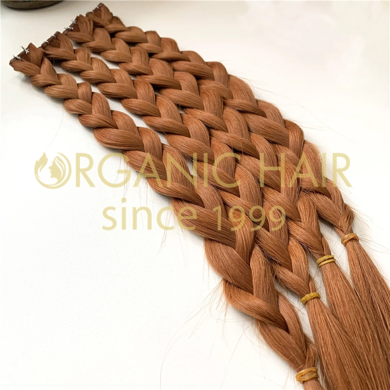 Hybrid Genius Weft Hair Extensions human hair factory - A