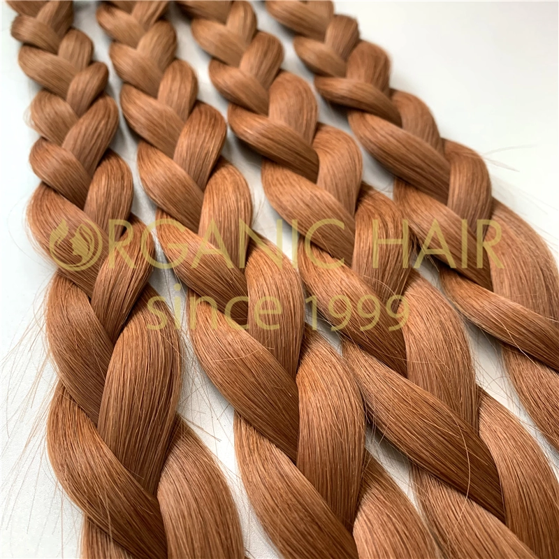 Hybrid Genius Weft Hair Extensions human hair factory - A