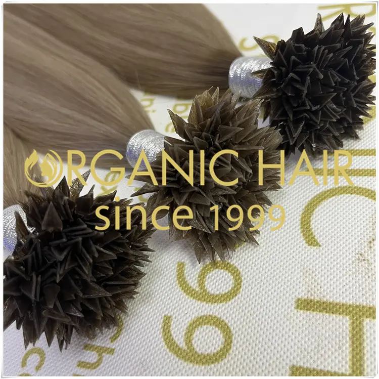 2024 new keratin tips hair extensions from chinese hair factory