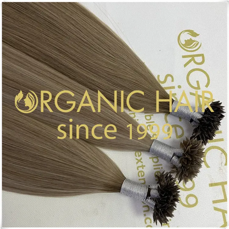 2024 new keratin tips hair extensions from chinese hair factory