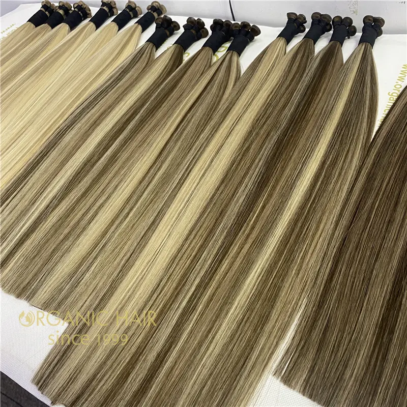 Wholesale the Best Quality Genius Weft Hair Extensions from China Hair Factory -RB167