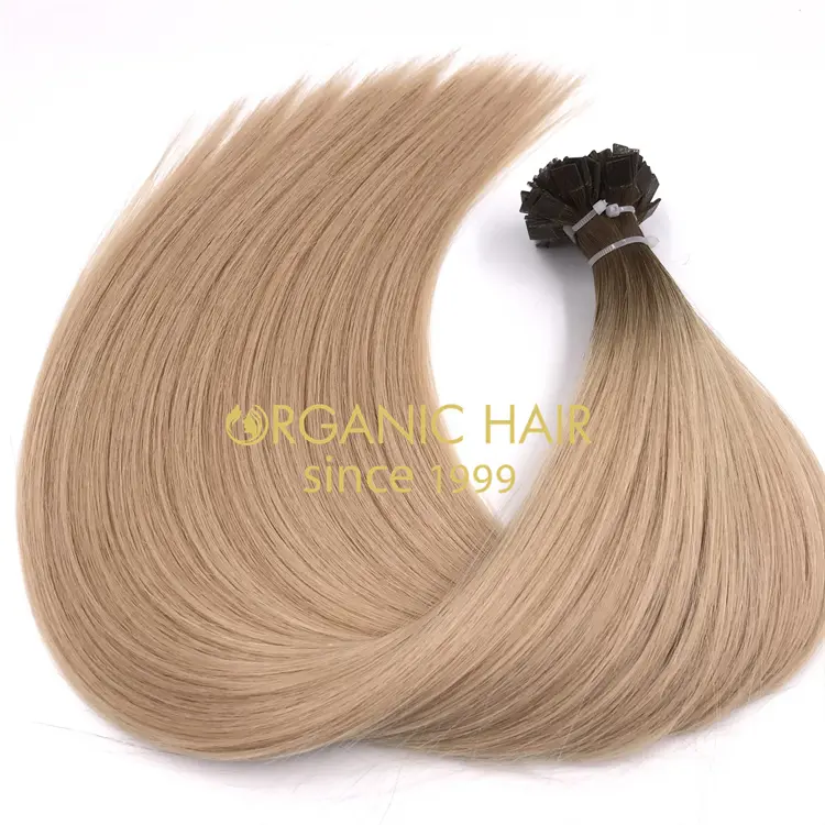 Wholesale human keratin tip hair extensions with Christmas discount X435